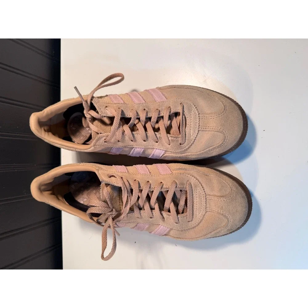 Adidas Handball Spezial Earth Strata Gum Pink Suede Sneakers IJ2651 Mens 9